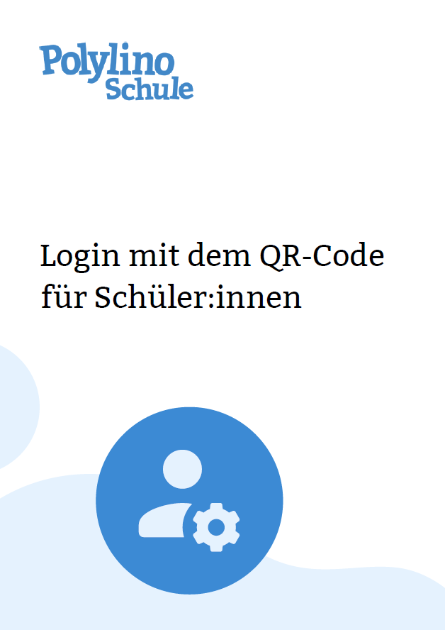 Login mit dem QR-Code für Schüler:innen - klicken Sie zum Vergrößern Login mit dem QR-Code für Schüler:innen