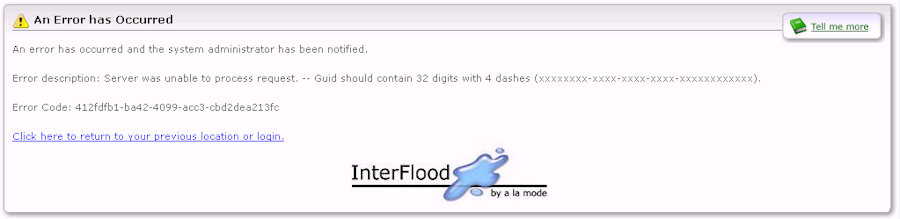 Example "GUID" error message — click to enlarge