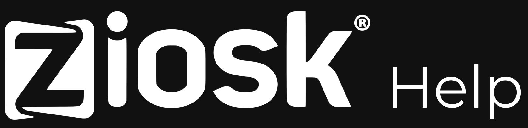 Ziosk Knowledge Base