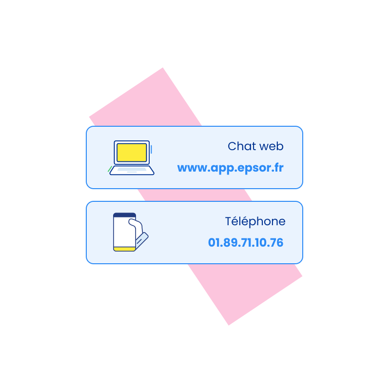 Fiche contact Epsor - cliquez pour agrandir Fiche contact Epsor