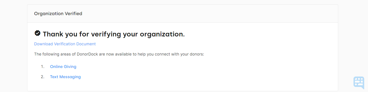 SUCCESSFUL VERIFICATION MESSAGE THANKING YOU FOR COMPLETING YOUR VERIFICATION - click to enlarge SUCCESSFUL VERIFICATION MESSAGE THANKING YOU FOR COMPLETING YOUR VERIFICATION