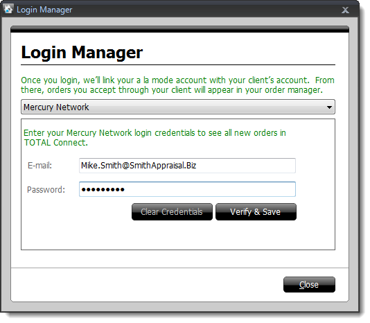 Login Manager