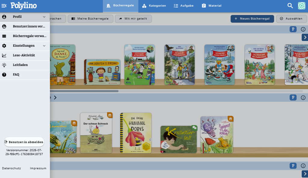 Abmelden - klicken Sie zum Vergrößern Abmelden