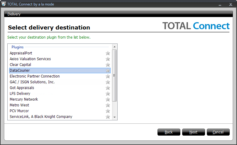 Select DataCourier
