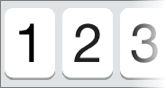 Sketch Keyboard Number Keys