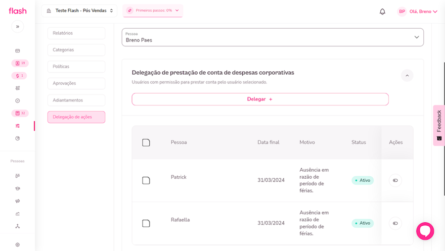 Imagem exemplo com resultados de nomes exemplos