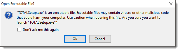 Click OK