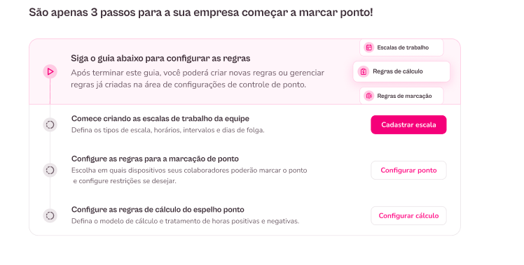 imagem exemplo da jornada esperada para controle de jornada na Flash