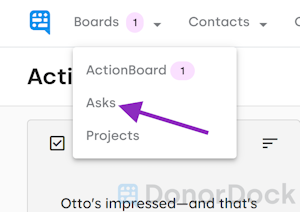 Ask Board prompt in Board Menu