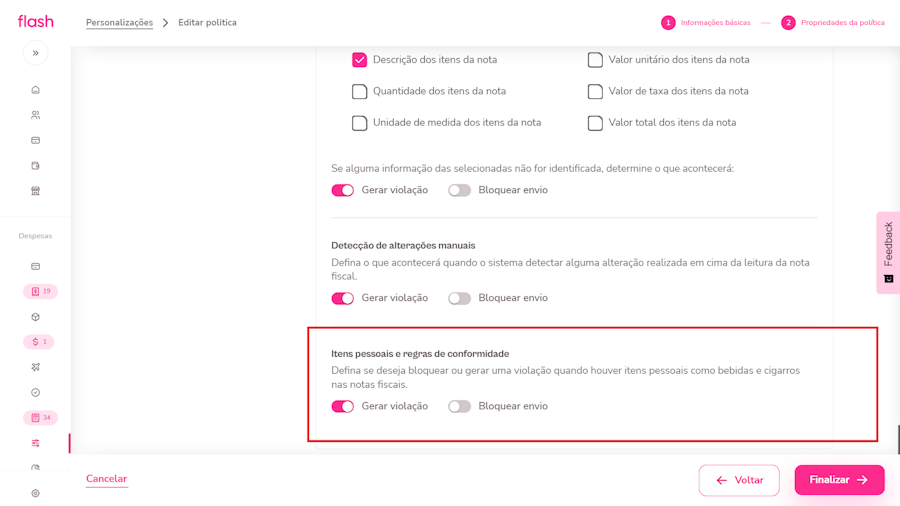 imagem da plataforma com destaque para outra opção