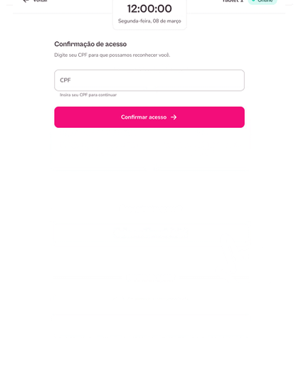 Gif com instruções para cadastrar no Folha Flash Tablet