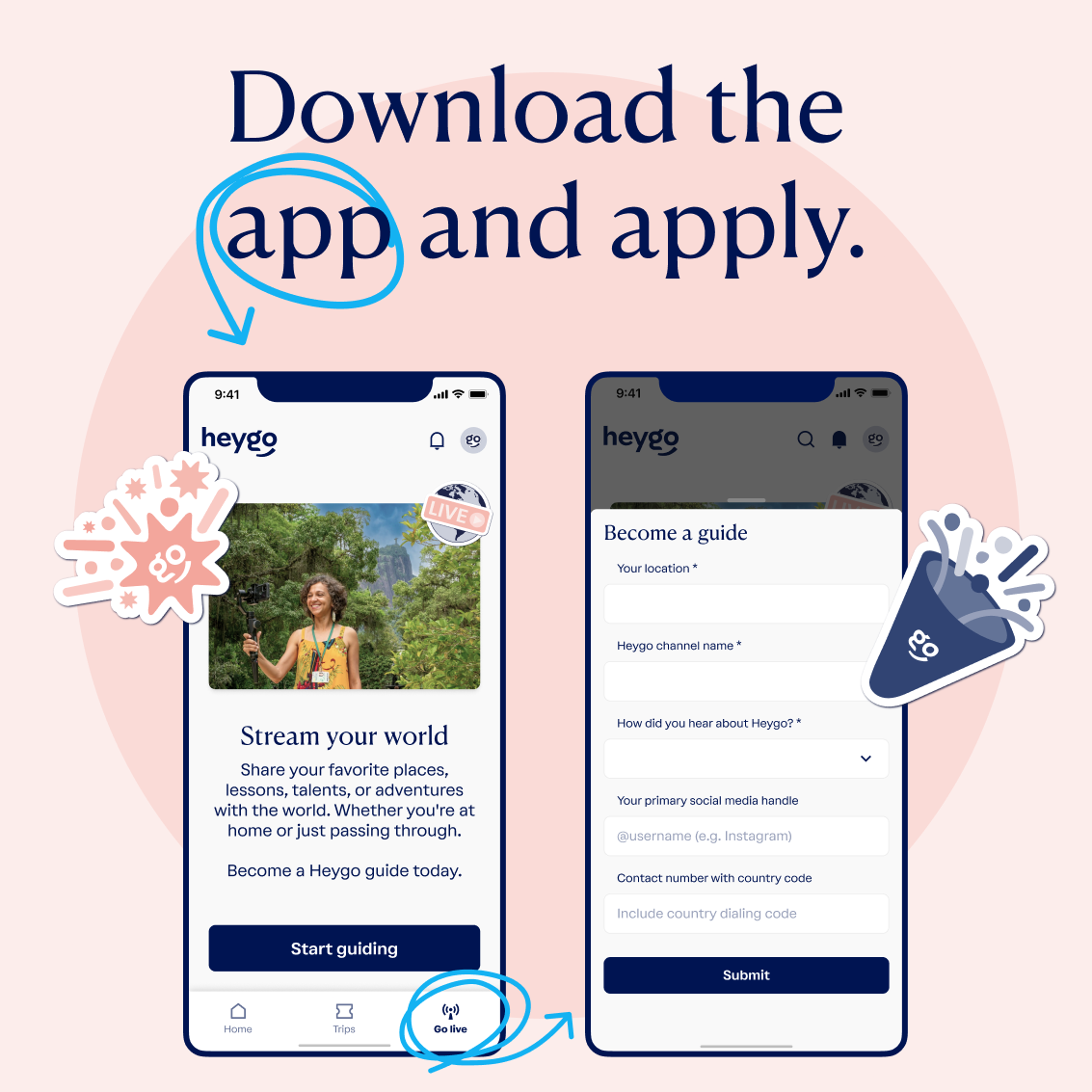 Download the app - click to enlarge Download the app