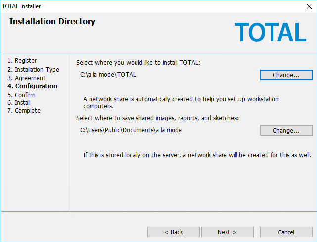 Installation Directory