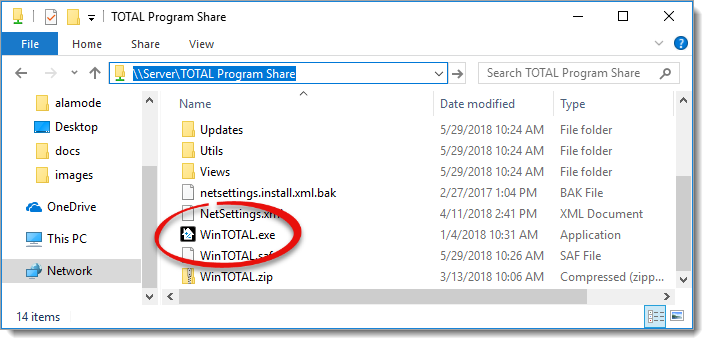 TOTAL Program Share