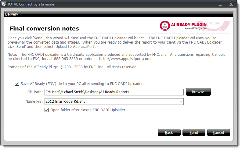 AI Ready Final Conversion Notes