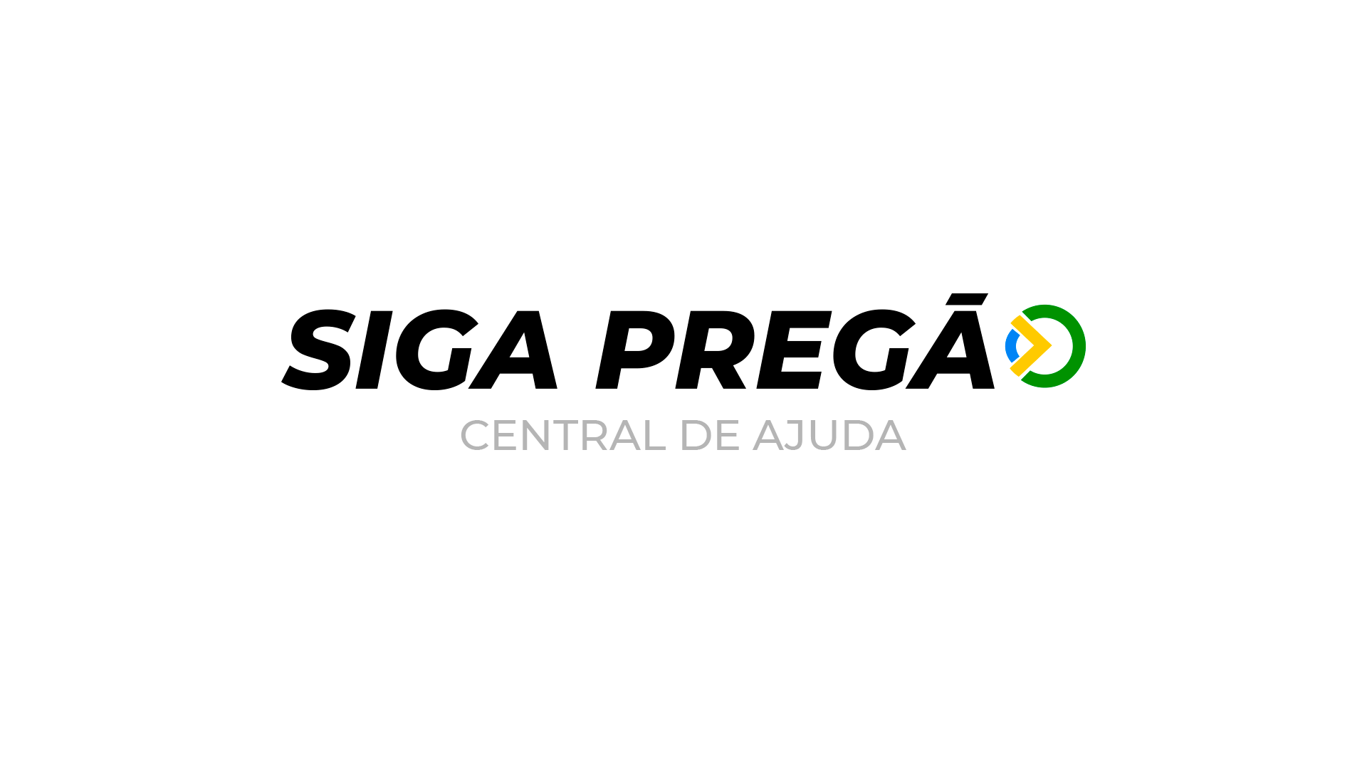 Como Cadastrar Minha Empresa No Siga PregÃo Central De Ajuda Siga PregÃo 8214