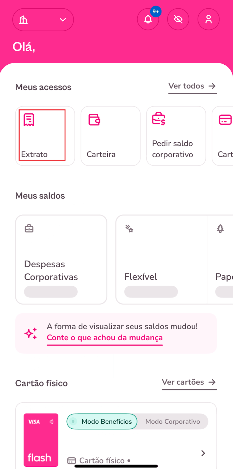 Gif com o passo a passo para baixar comprovante de boleto pago.