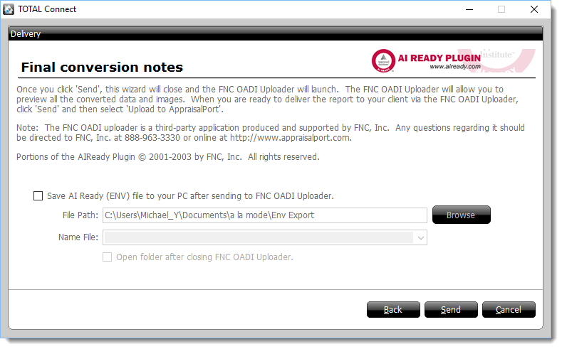 AI Ready Final Conversion Notes