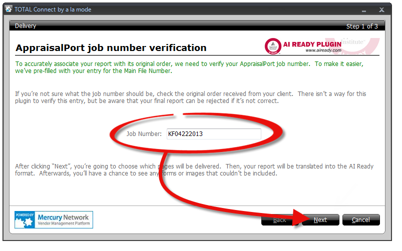 Enter Order Number