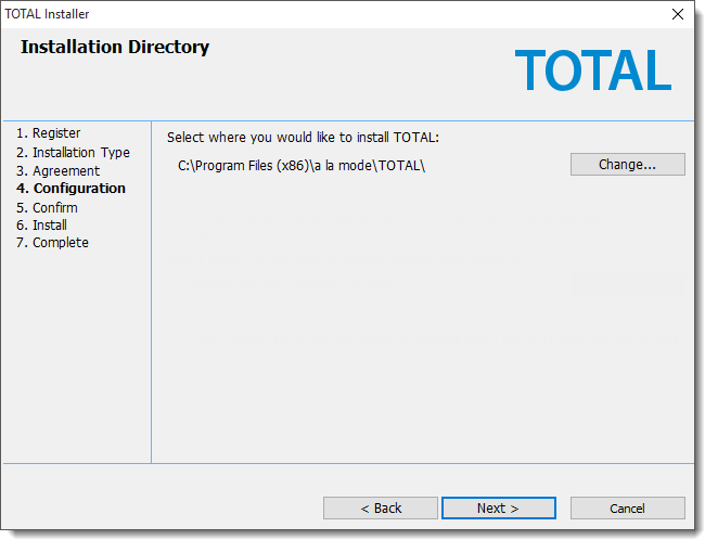 Installation Directory