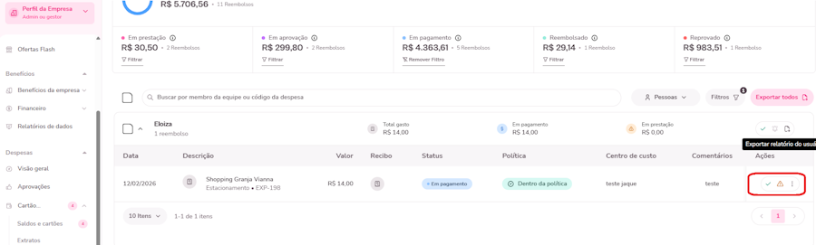 imagem exemplo para a tela de reembolso
