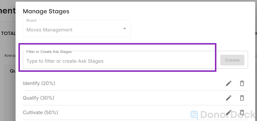 Search/Text Bar in Stages