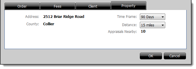 Order Status Tabs
