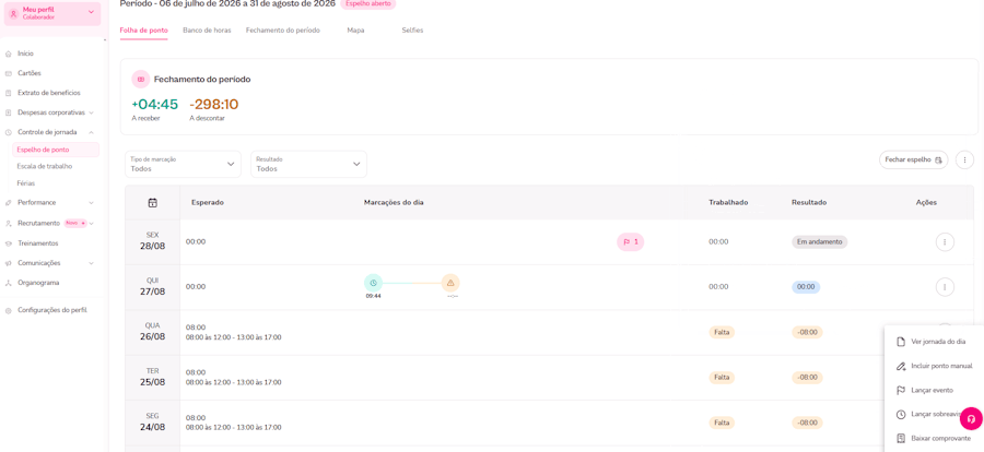gif com experiência para lançar via plataforma flash evento como colaborador
