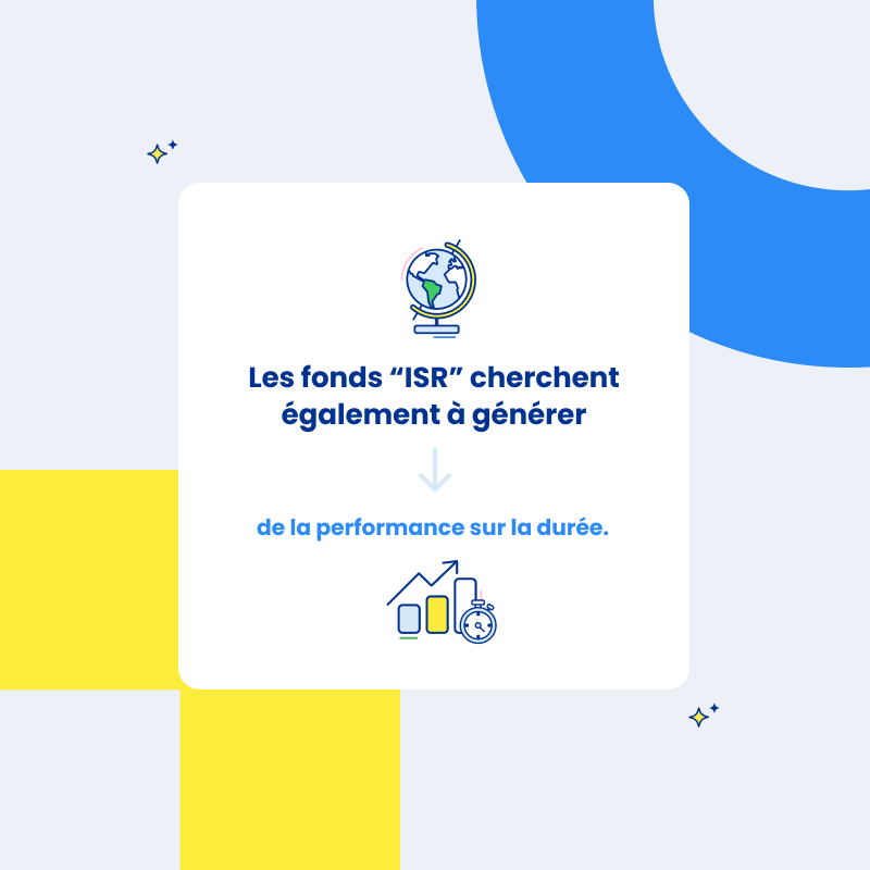 Objectif des fonds labellisés "ISR" - cliquez pour agrandir Objectif des fonds labellisés "ISR"