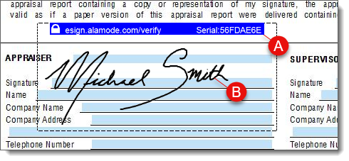 Signature and eSign seal