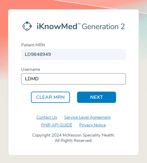 The Quick Login Confirm Username page - click to enlarge The Quick Login Confirm Username page