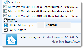 Programs and Features